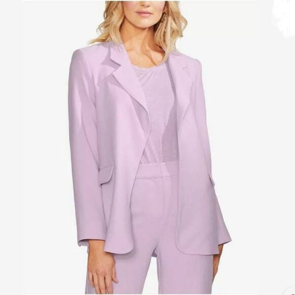 Vince Camuto Parisian Crepe Notch Collar Blazer - Picture 1 of 8